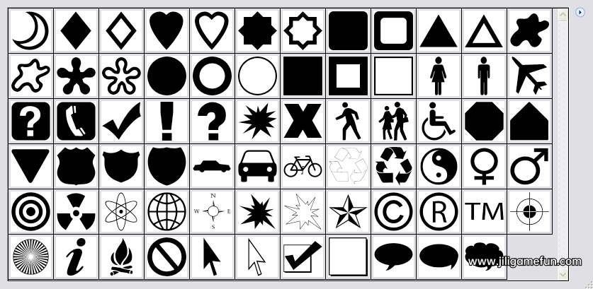 【学习资料】【素材】有了这2500+款PS自定义形状，让你作图直呼过瘾百度云阿里云下载