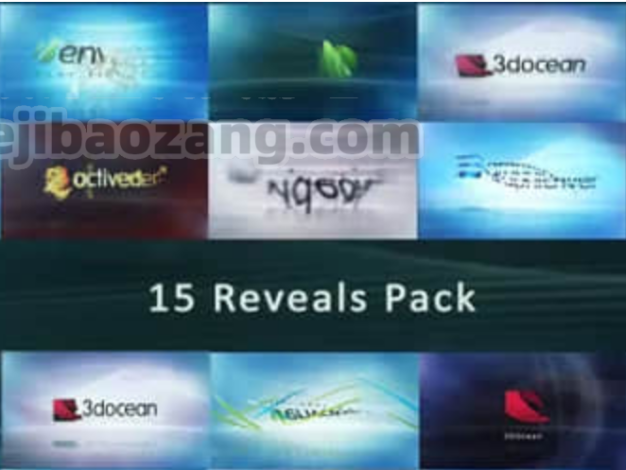 AE模板-15组商务简约企业简洁明亮LOGO标志展示小片头动画 Corporate Logo Pack – 百度云下载