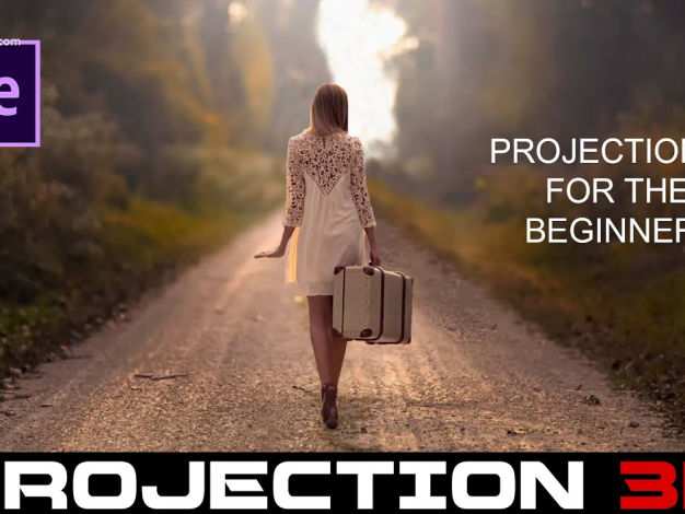 AE脚本-Projection 3D v3.06平面图片投射三维空间摄像机视差动画 + 使用教程 – 百度云下载