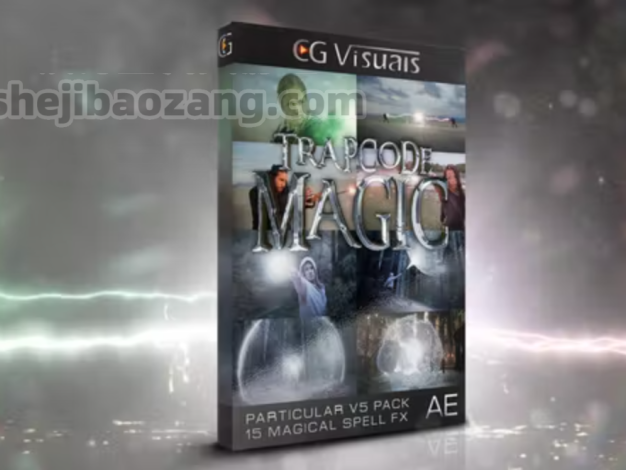 AE模板-一键制作神仙魔幻法术能量雷电火焰水花传送门打斗光波高级合成特效 – 百度云下载