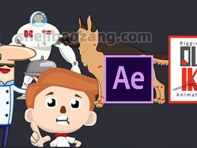 中文AE脚本-开源免费二维人物角色骨骼绑定MG动画脚本 Duik Bassel.2 v16.2.30 Win/Mac+使用教程 – 百度云下载