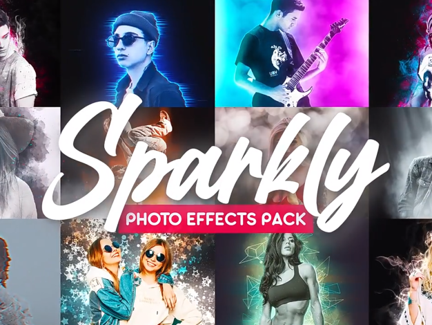 AE脚本-Photo Animator Effects图片描边视觉特效文字标题动画调色预设 – 百度云下载