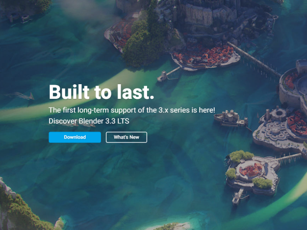 Blender 3.3.0中文版全能免费开源三维动画制作软件Win/Mac/Linux – 百度云下载