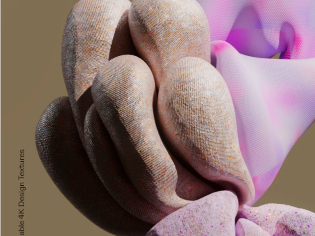 C4D PBR100款贴图材质预设 Tileable 4K Design Textures！ – 百度云下载