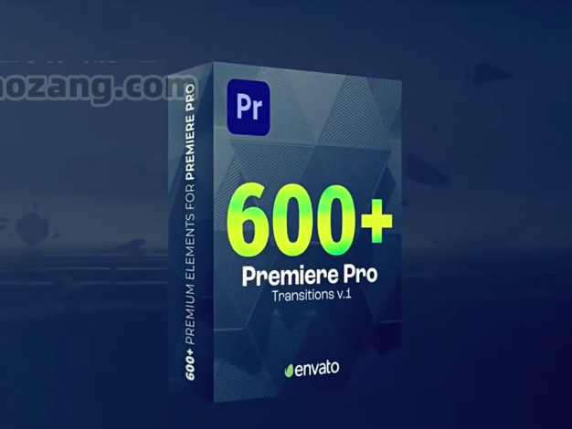 PR模板-600个视频文字片头转场过渡预设 pr template transition – 百度云下载