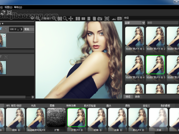 PS调色插件-光效光影滤镜 DFT Tiffen DFX4.0汉化版插件合集版本 – 百度云下载