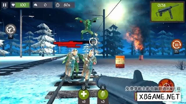 Switch游戏--NS 丧尸召唤:扳机 3D Zombie Call: Trigger 3D,百度云下载