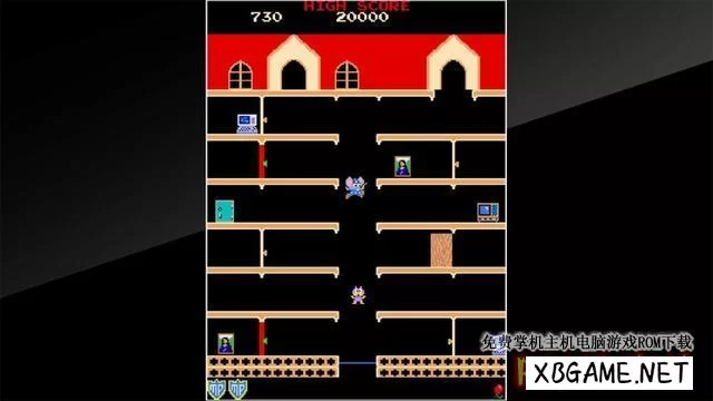 Switch游戏–NS 街机档案馆：猫捉老鼠  Arcade Archives MAPPY,百度云下载