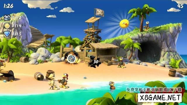 Switch游戏–NS 疯狂小鸡：海盗 Crazy Chicken: Pirates[NSP],百度云下载