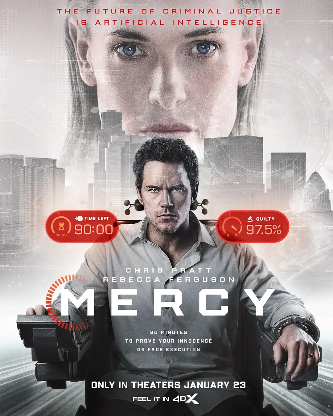 极限审判 WEB-DL版下载/关键公敌(台) / 法无赦(港) / 宽恕 2026 Mercy 18.18G