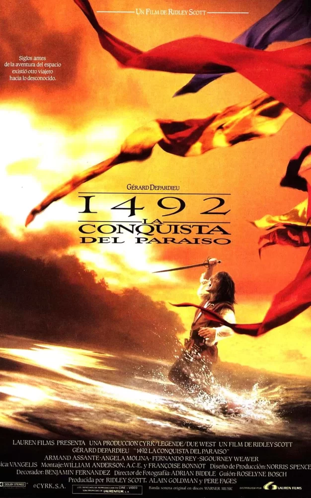 哥伦布传 蓝光原盘下载+高清MKV版/1492：征服天堂 / 1492: Christophe Colomb 1992 1492: Conquest of Paradise 38.5G