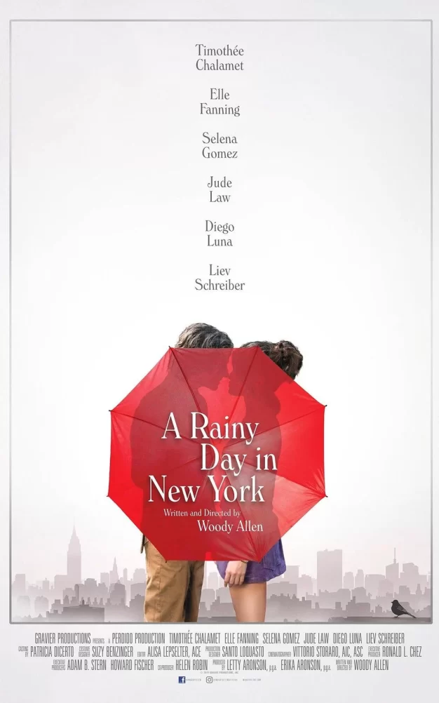 纽约的一个雨天 蓝光原盘下载+高清MKV版/情迷纽约下雨天(港) / 纽约有雨 / 一个雨天，在纽约 2019 A Rainy Day in New York 19.3G