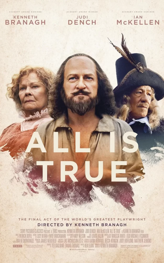 都是真的 蓝光原盘下载+高清MKV版/莎士比亚的最后时光(台) 2018 All Is True 15.7G