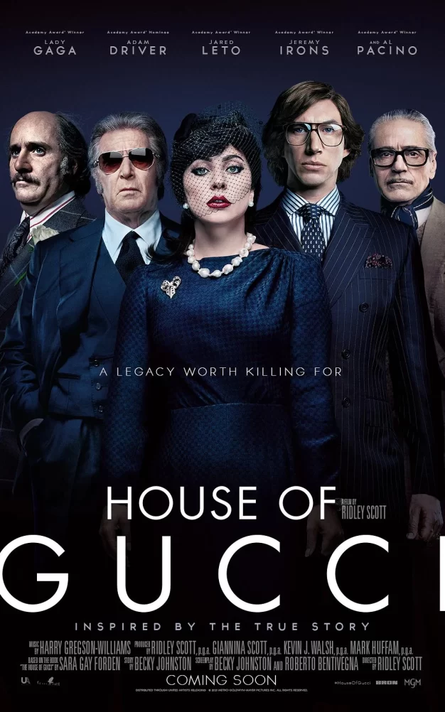 古驰家族 蓝光原盘下载+高清MKV版/GUCCI名门望族(港) / Gucci：豪门谋杀案(台) / 古驰之家 / 古驰王朝 / 古琦 / Gucci 2021 House of Gucci 44.7G