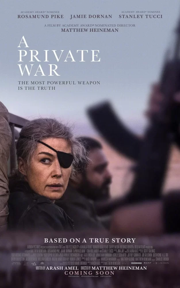 私人战争 蓝光原盘下载+高清MKV版/第一眼战线(港) / 一个人的战争 / Marie Colvin 2018 A Private War 34.5G