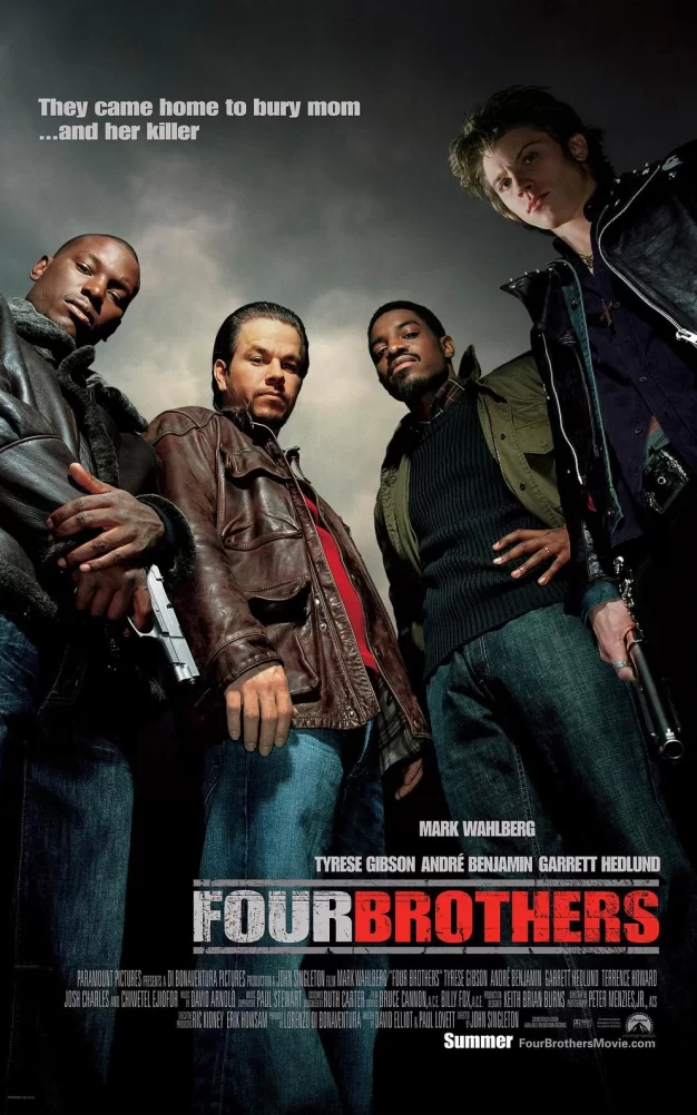 四兄弟 蓝光原盘下载+高清MKV版/血盟兄弟 2005 Four Brothers 20.9G