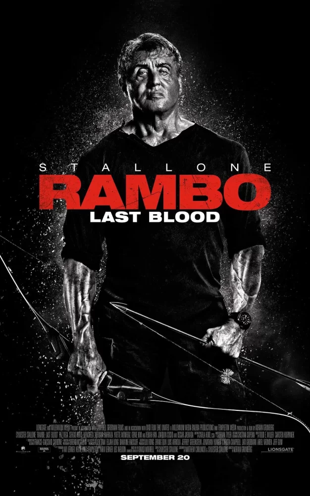 第一滴血5：最后的血  4K原盘下载+高清MKV版/ Rambo 5 /Rambo V / Rambo V: Last Blood / 兰博5：最后一滴血 / 第一滴血5 / 第一滴血：最后一战 / 第一滴血：终极血战(港) / 蓝波：最后一滴血(台) 2019 Rambo 5: Last Blood  56.8G