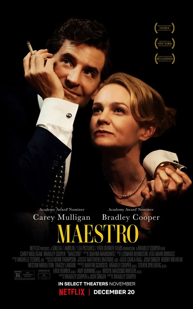 音乐大师 WEB-DL版下载/大师风华：真爱乐章 / 伯恩斯坦 / 大师 / Bernstein 2023 Maestro 7.62G