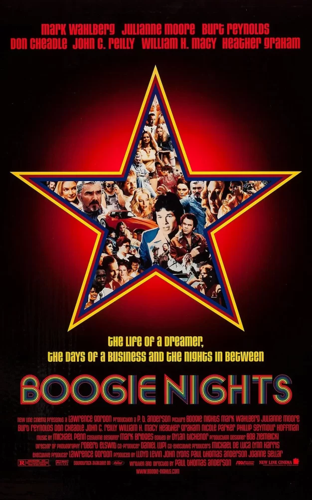 不羁夜 蓝光原盘下载+高清MKV版/一举成名 / 黄色片之夜 / 热舞之夜 1997 Boogie Nights 32.2G