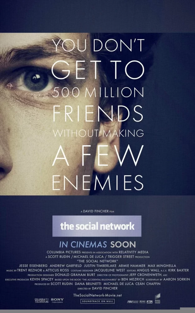 社交网络 /社群网战(台)/Facebook的故事/脸书狂潮/社交网站/2010 The Social Network 55.2G