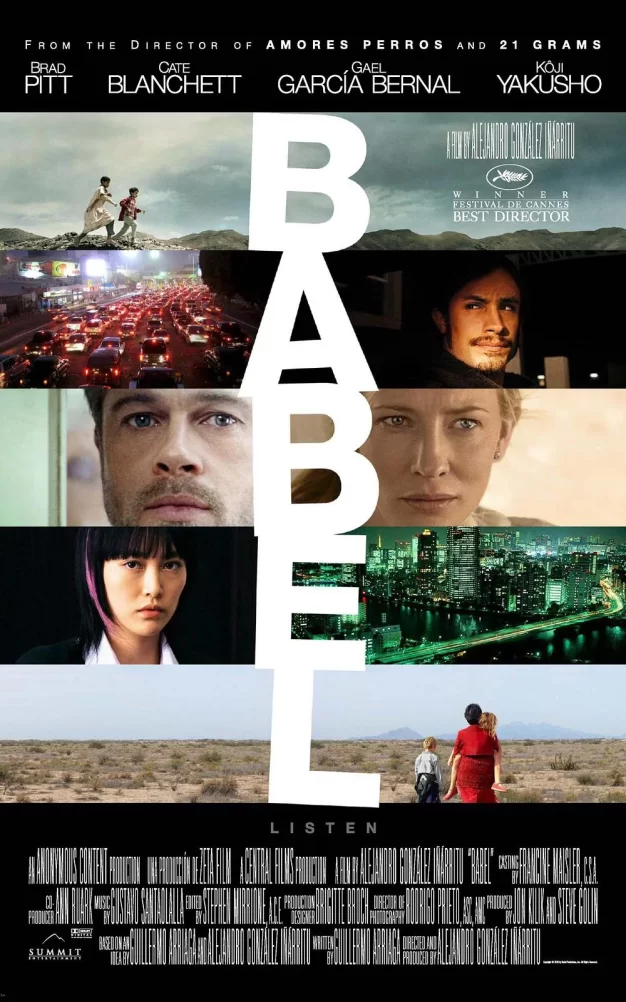 通天塔  蓝光原盘下载+高清MKV版/ 巴别塔(港) / 火线交错(台) 2006 Babel 39.0G