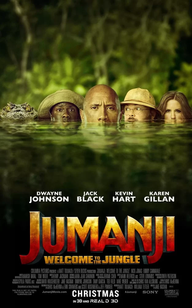 勇敢者游戏：决战丛林 Jumanji野蛮游戏： 4K蓝光原盘下载+高清MKV版/ 疯狂丛林(台) / 逃出魔幻纪：丛林挑机(港) / 新勇敢者的游戏 / 勇敢者的游戏 2017 Welcome to the Jungle 54.58G