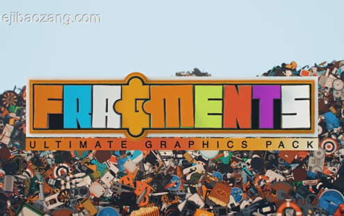 AE脚本-2000个二维卡通人物场景MG动画预设包 Fragments Animated 2D Elements – 百度云下载