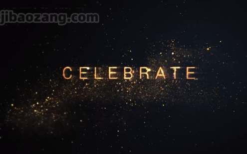 PR模板-金色绚丽粒子文字片头标题大气高端颁奖典礼开场片头 Particles Titles – 百度云下载