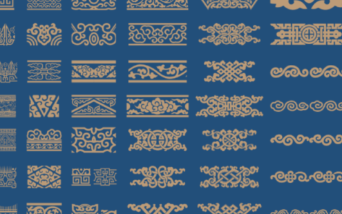 古风雕花神兽图案元素矢量源文件（1000款+） – 百度云下载