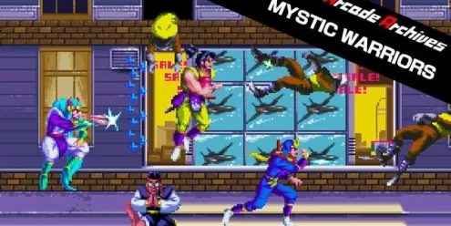 Switch游戏–NS 街机博物馆：神秘战士（Arcade Archives MYSTIC WARRIORS）[NSP],百度云下载