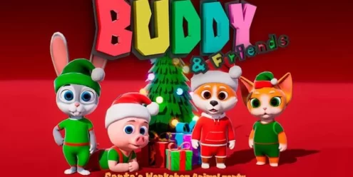 Switch游戏–NS Buddy&Friends圣诞老人工作室动物派对 [NSP],百度云下载
