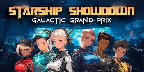 Switch游戏–NS 银河掠夺者 Starship Showdown: Galactic Grand Prix [NSP],百度云下载