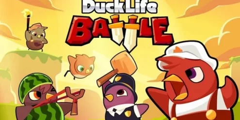 Switch游戏–NS 鸭子生活：战斗（Duck Life: Battle）[NSP],百度云下载