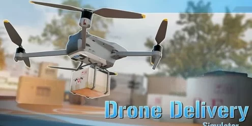 Switch游戏–NS 无人机配送模拟器（Drone Delivery Simulator）[NSP],百度云下载