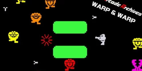 Switch游戏–NS 街机博物馆：跃迁&跃迁（Arcade Archives: Warp & Warp）[NSP],百度云下载