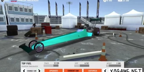 Switch游戏–NS 职业赛车：公路狂飙（Drag Clash Pro: Hot Rod Racing）[NSP],百度云下载