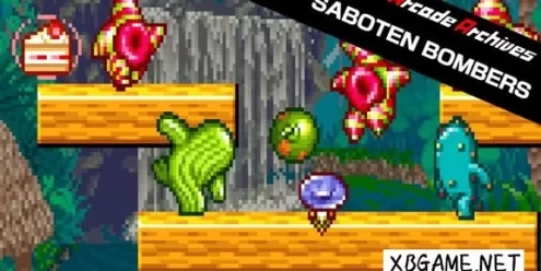 Switch游戏–NS 街机档案馆:仙人掌兄弟/Arcade Archives SABOTEN BOMBERS,百度云下载