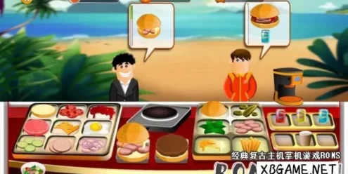 Switch游戏–NS 我的小小快餐摊 My little fast food booth,百度云下载