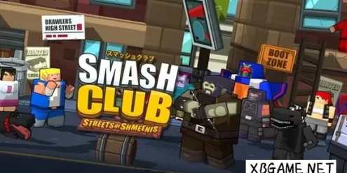 Switch游戏–NS 热血大乱斗：功夫街头之战/Smash Club: Streets of Shmeenis NSP下载,百度云下载
