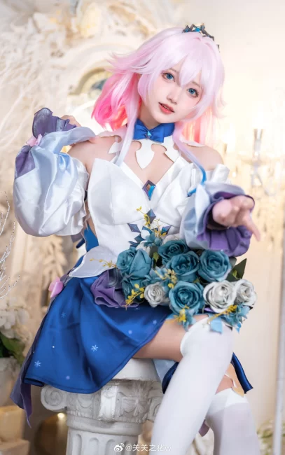 COSPLAY 崩坏：星穹铁道 三月七@关关之猪w