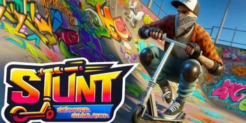 Switch游戏–NS 特技滑板车模拟器（Stunt Scooter Simulator）[NSP],百度云下载