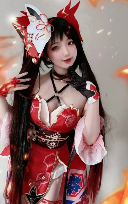 COSPLAY 什么是欢愉，我，就是欢愉 崩坏星穹铁道 ​​​ 花火@夜半雨至