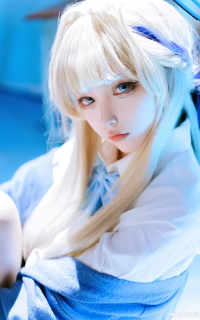 COSPLAY 老师……早上好 飞鸟马时 蔚蓝档案only@发财阿弦