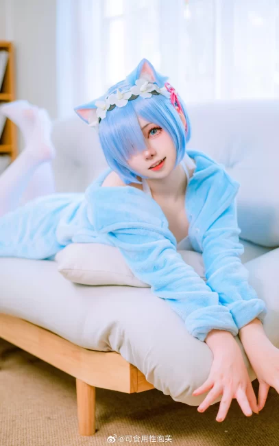 cosplay re0 蕾姆@一大碗杏仁豆腐
