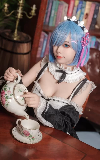 COSPLAY 要和蕾姆约会吗？Re:从零开始的异世界生活 蕾姆@好吃云-