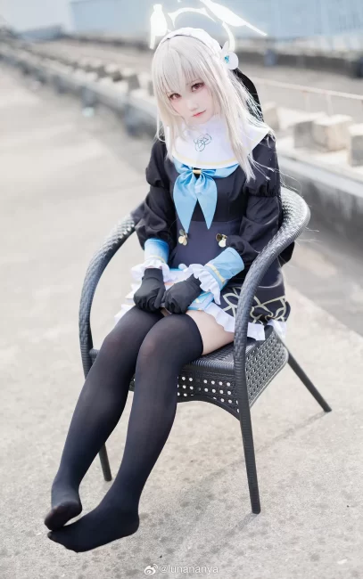 cosplay 碧蓝档案 歌住樱子@lunananya