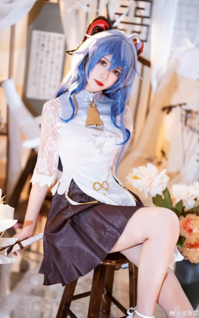 cosplay 饮必甘露 食必嘉禾 原神 甘雨@鳗鱼霏儿