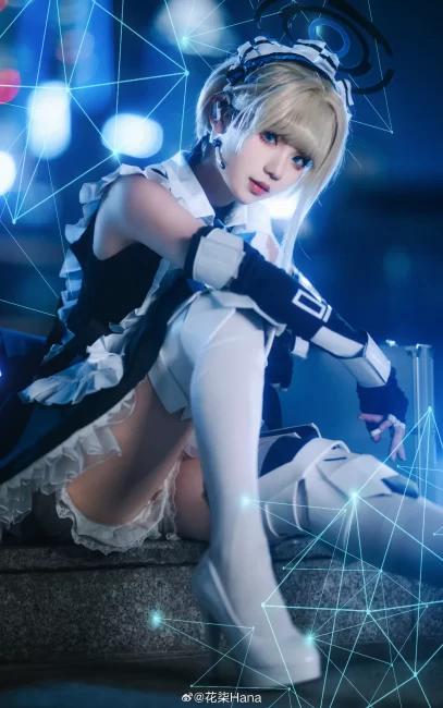 cosplay 蔚蓝档案 飞鸟马时@花柒Hana