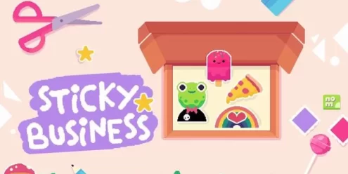 Switch游戏–NS 小小贴纸铺（Sticky Business）中文[NSP],百度云下载