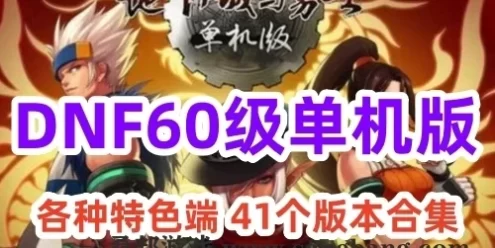 网游DNF单机版 60级各种特色端 41个版本合集 【170GB】